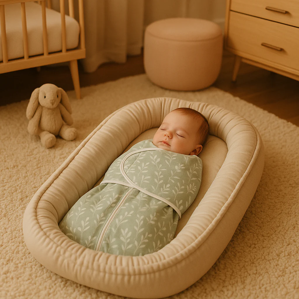 nid d'ange bebe | soleil tendre - Boutique Bébé en Ligne : Soins, Jouets et Articles Maison Nid d'ange universel - 0-6 mois - Lin minky (tout doux) | bbies