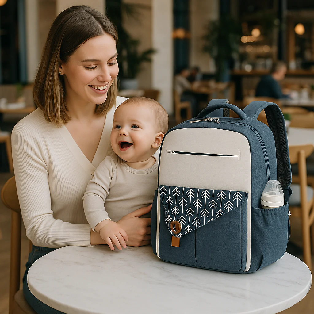 Sac a langer | Ergonomique - Boutique Bébé en Ligne : Soins, Jouets et Articles Maison Sac à langer avec accessoires - La Grande Récré