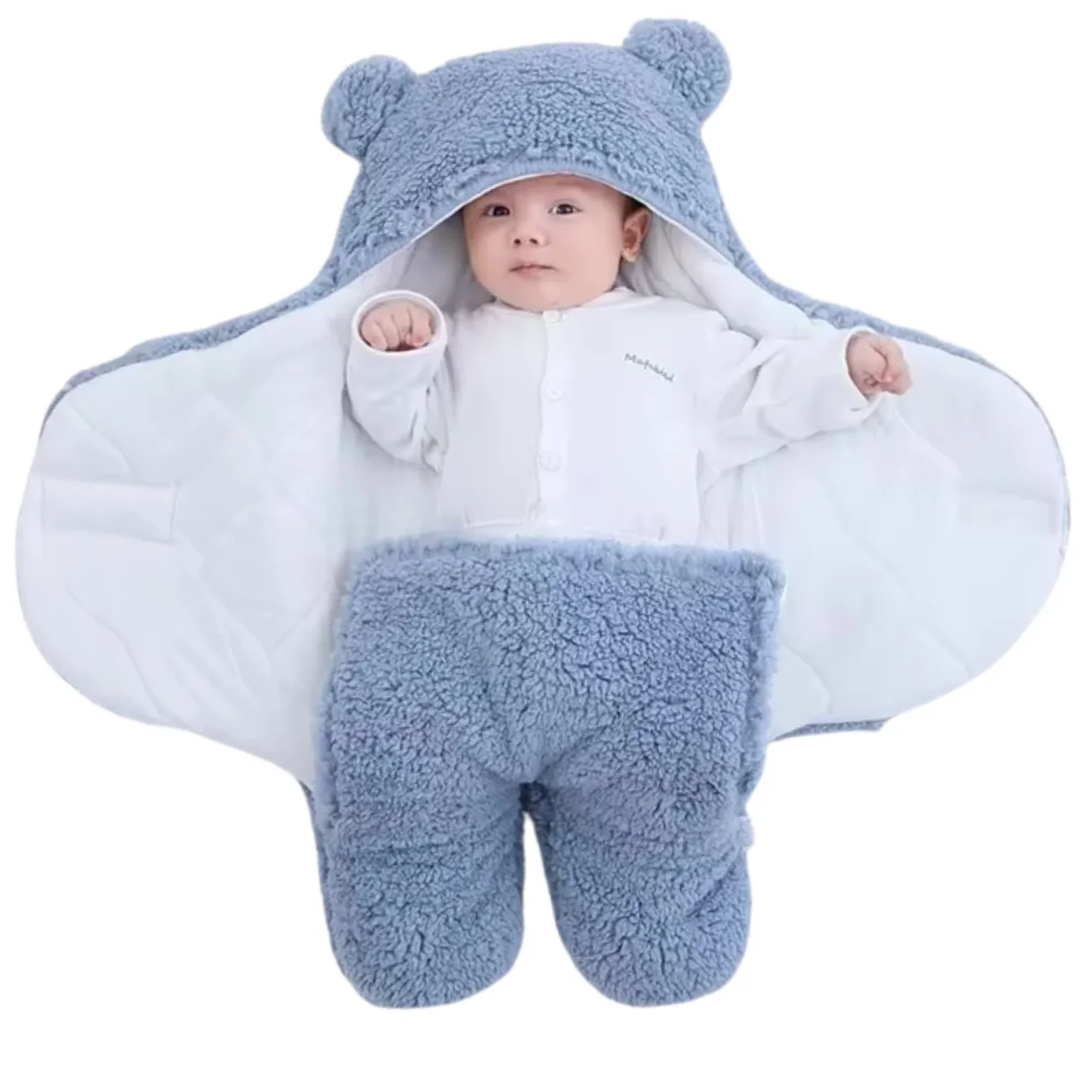 Nid d'ange bebe | Fermeture rapide et sécurité dès les premiers jours - Boutique Bébé en Ligne : Soins, Jouets et Articles Maison Couverture Nid D'Ange Ourson - Sécurité Et Douceur | Allo Bebe Maroc