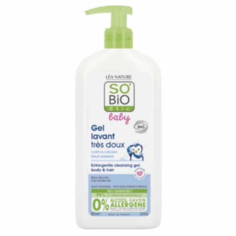 SO BIO – Baby Gel Lavant Très Doux – 500ml - Saldi Straordinari – Offerte Speciali Disponibili Adesso - {'count': 1, 'name': 'Types'}