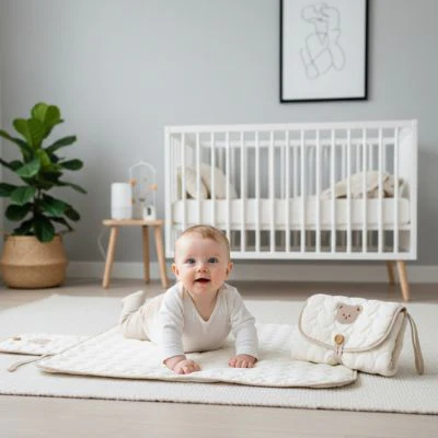 Tapis Langer Nomade Confort Sécurité Boutique Bébé Ligne Soins Jouets Articles Maison