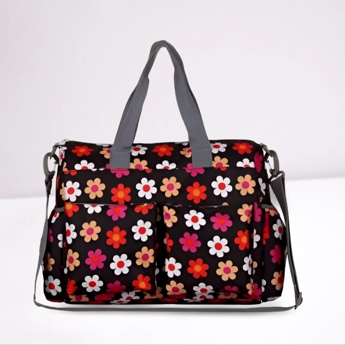 Grand sac à langer | confort urbain - Boutique Bébé en Ligne : Soins, Jouets et Articles Maison Sac à langer velours côtelé Fluffy Corduroy Kaki