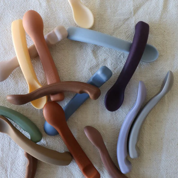 Lille Vilde - Trio CAELIA de Cuillères pour Bébé||Lille Vilde - Baby Spoons Trio - Boutique Bébé en Ligne : Soins, Jouets et Articles Maison