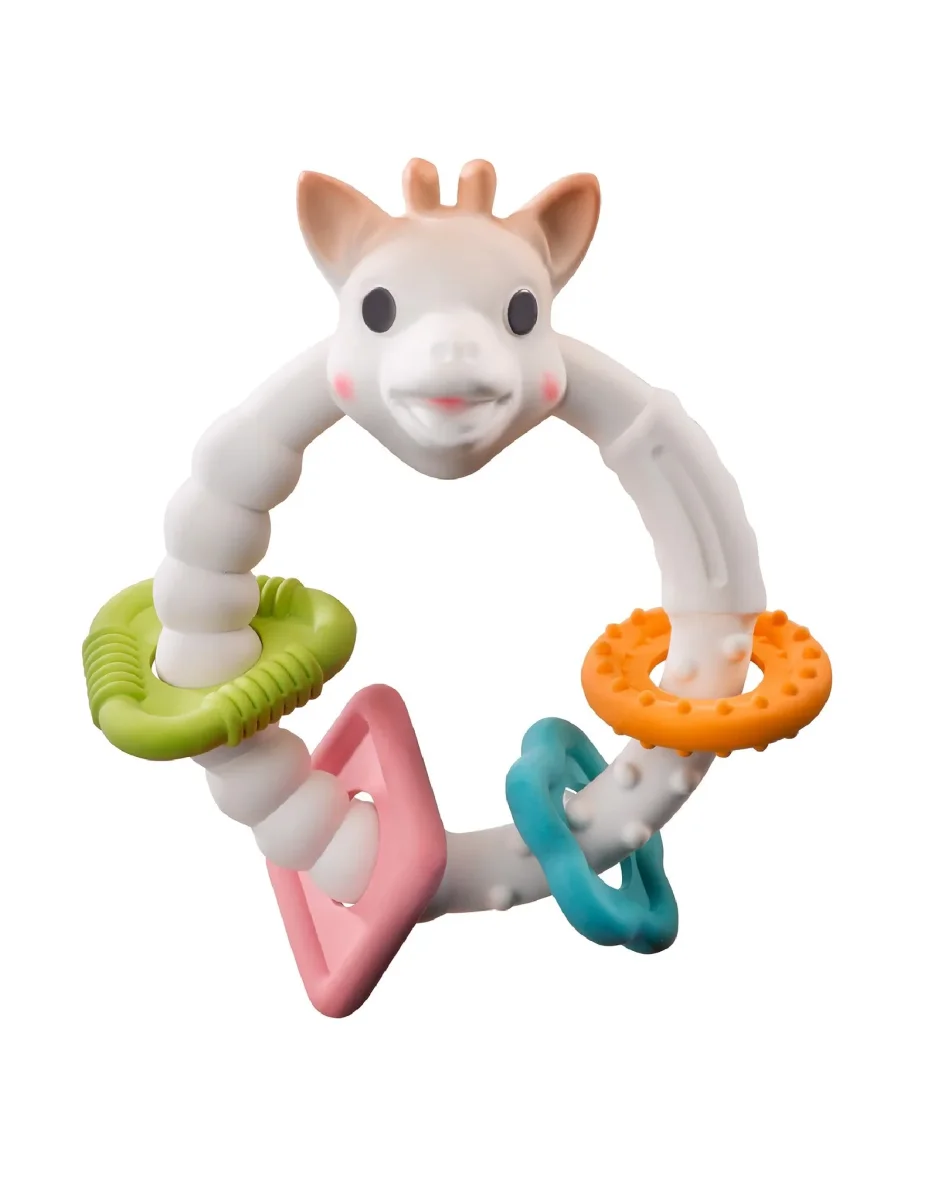 Jouet dentition Anneau girafe rings Sophie girafe Boutique Maman Bébé Produits Essentiels Quotidien