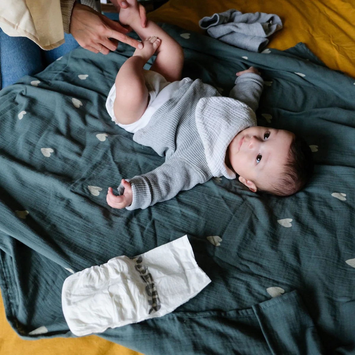 Maxi lange Love Affair Eucalyptus - Boutique Maman & Bébé – Produits Essentiels au Quotidien - {'count': 2, 'name': 'bébés'}