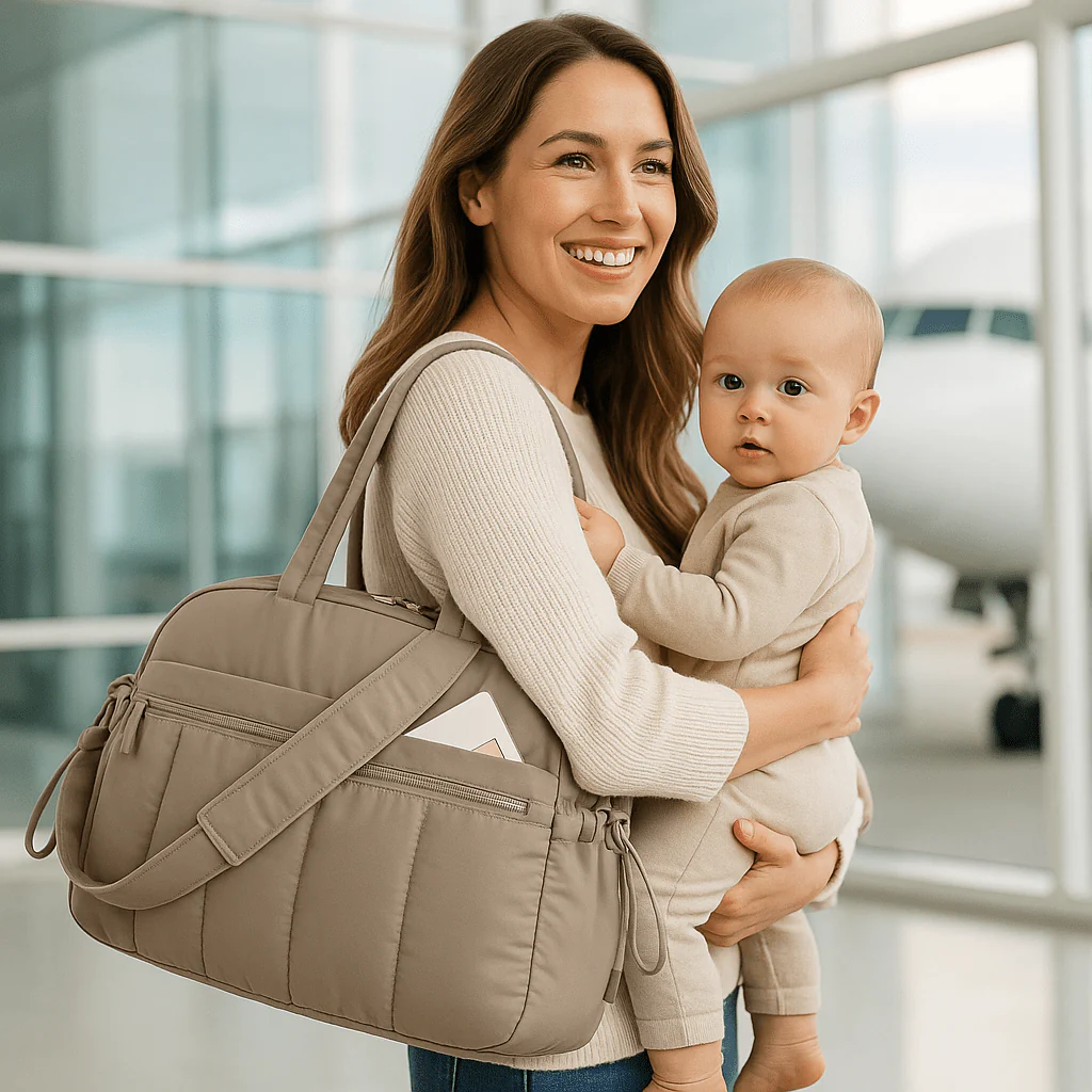 Sac à langer | De Voyage - Boutique Bébé en Ligne : Soins, Jouets et Articles Maison Sac à Langer - BabyTravel™- Noir – Bébé Voyage ALM