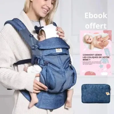 PORTE BÉBÉ | LIGTHBREEZE™ - Boutique Bébé en Ligne : Soins, Jouets et Articles Maison Ergobaby Porte-bébé Omni Lite - Noir – CLÉMENT