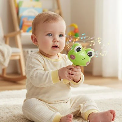 Hochet Sensoriel Silicone | Coloré Apaisant - Boutique Bébé en Ligne : Soins, Jouets et Articles Maison - Mallette