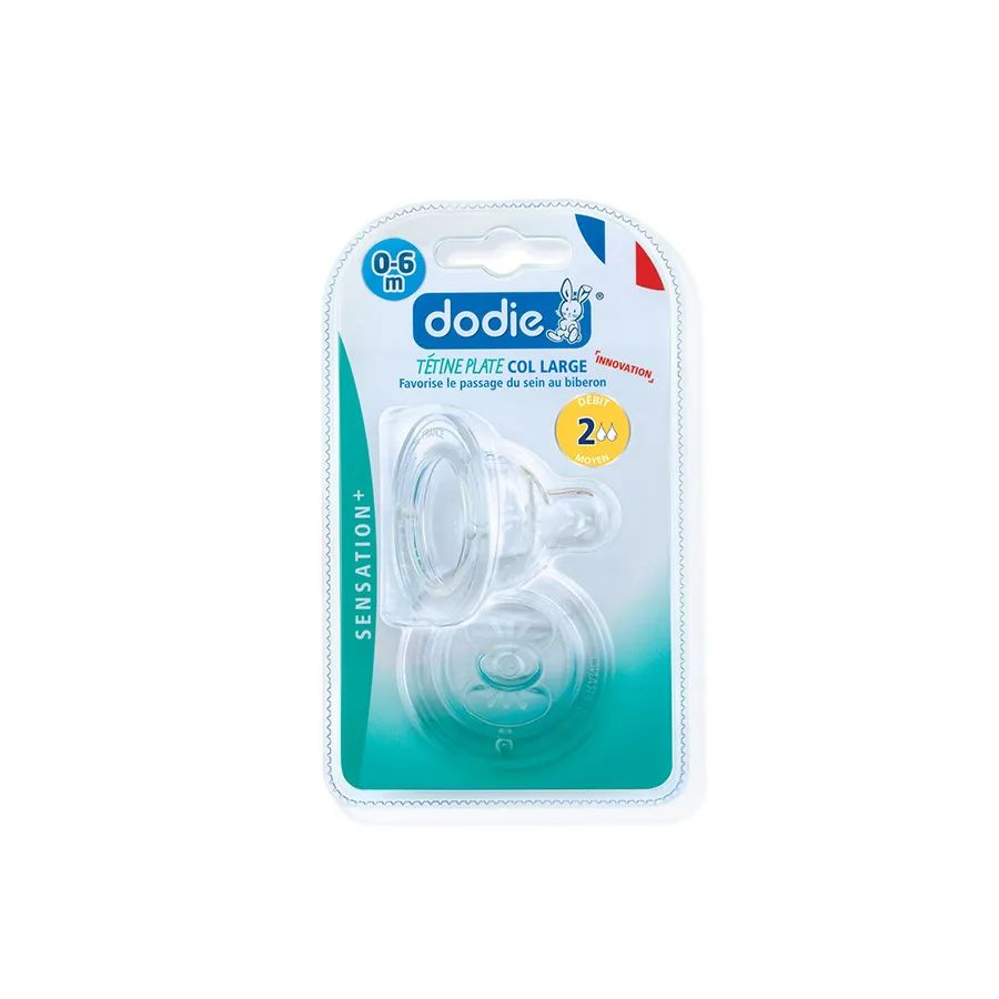 Dodie Tétine plate sensation+ anti colique d2 0-6m – x2 - ​Boulangerie-Pâtisserie | Pain au Levain & Viennoiseries​ - {'count': 1, 'name': 'CAROLINE'}