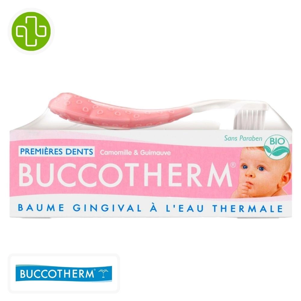 BUCCOTHERM – congélateur Kit Premières Dents 0-2ans Brosse À Dents Et Baume Gingival À L’eau Thermale – 50ml - Saldi Straordinari – Offerte Speciali Disponibili Adesso