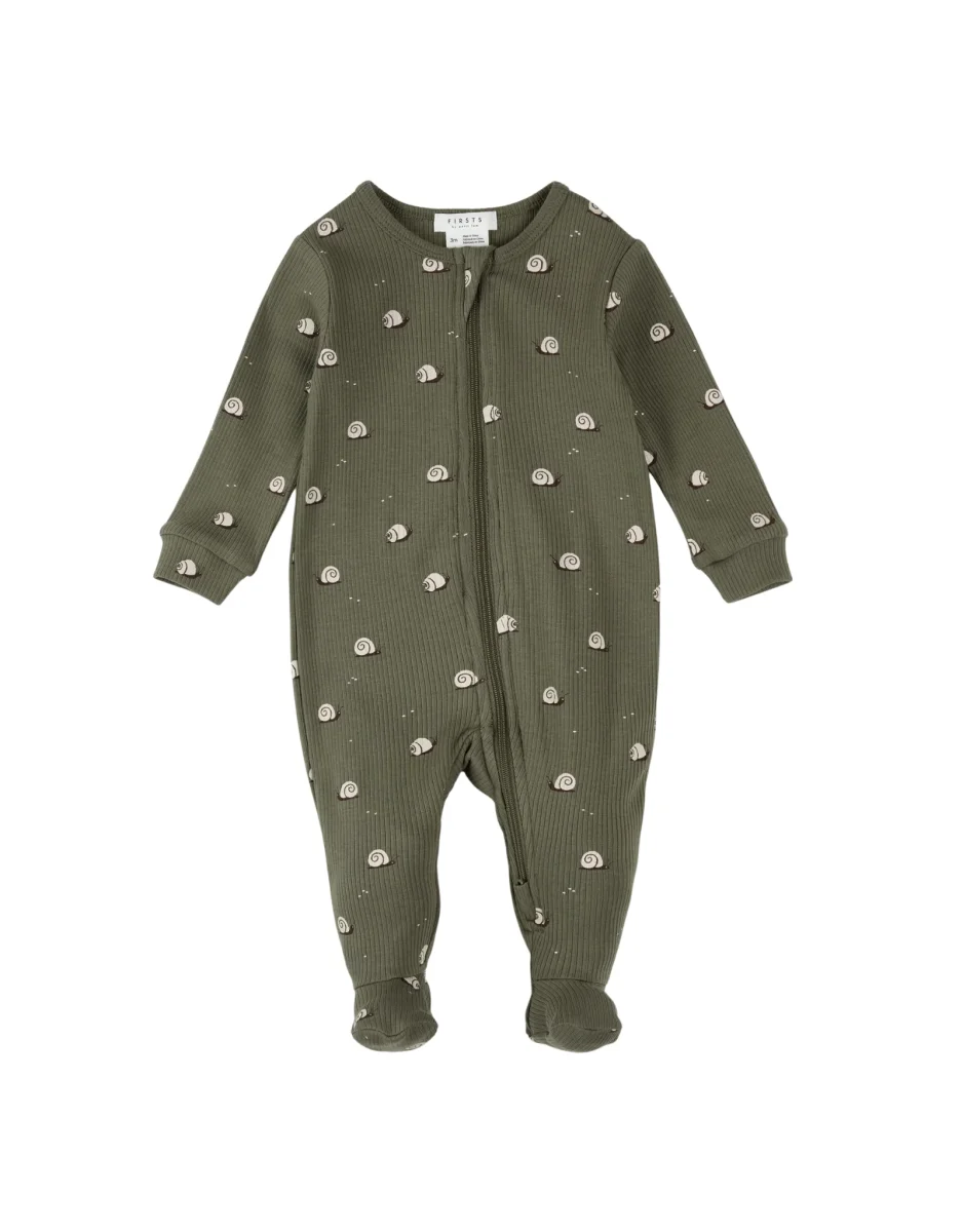 Dormeuse en coton côtelé biologique - Escargot - Petit Lem - Boutique Maman & Bébé – Produits Essentiels au Quotidien Sac de nuit coton tissé - Petites Oies (2 tog)