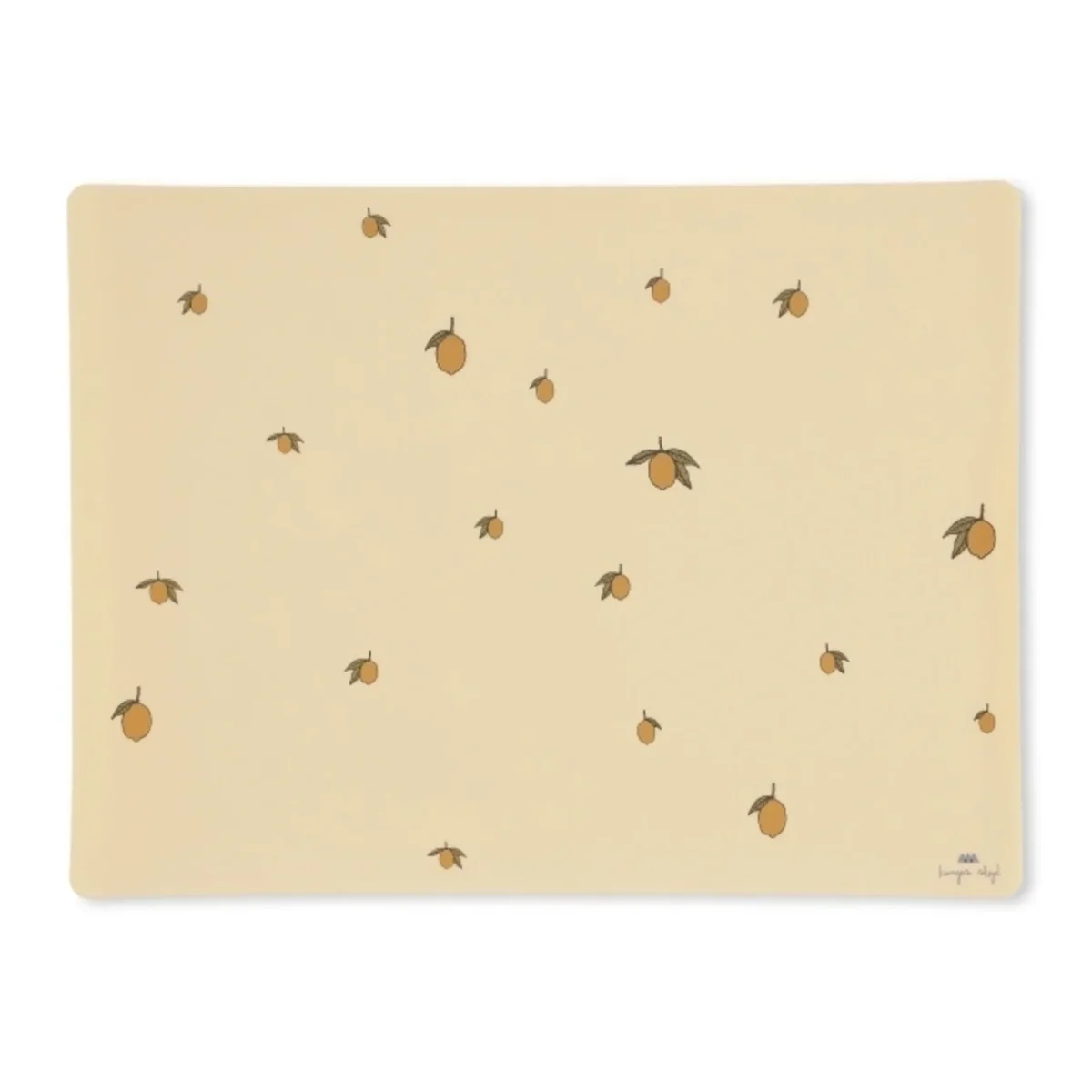 Konges Slojd Napperon Silicone Citron||Konges Slojd Silicone Placemats Lemon Boutique Bébé Ligne Soins Jouets Articles Maison