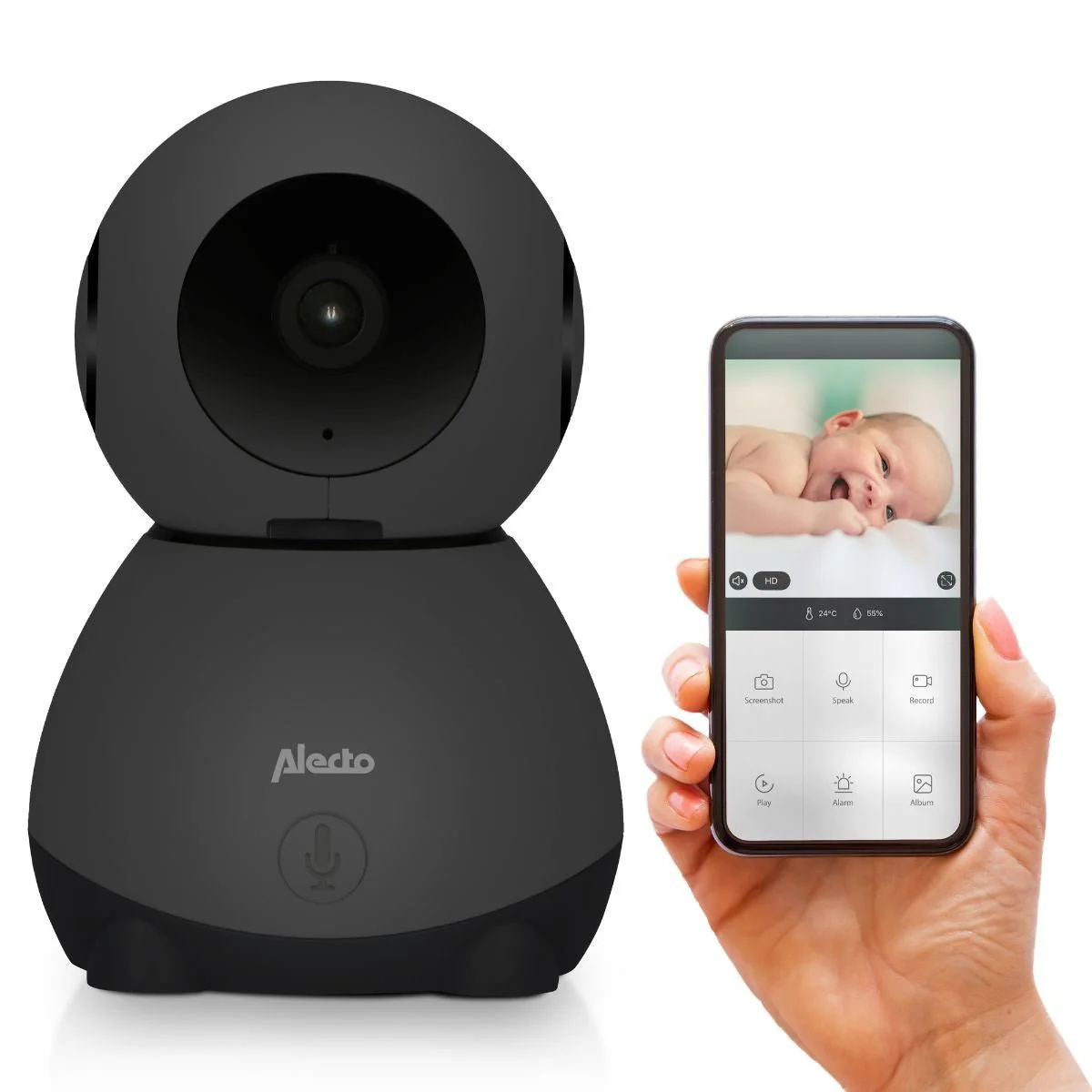 SMARTBABY10BK Caméra Wifi Babyphone E-shop mondial Produits durables modernes accessibles