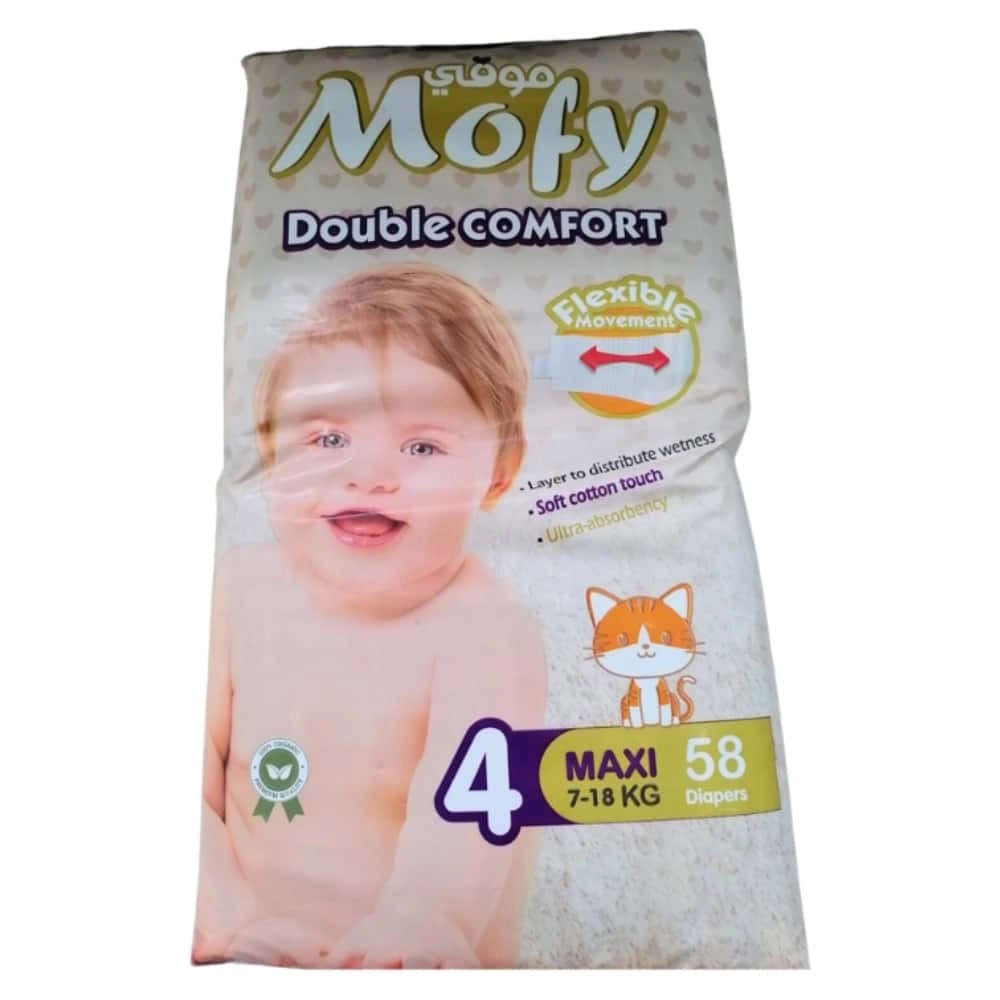 MOFY – Double Comfort Couches Bébés N4 Maxi 7-18kg – 58u - Saldi Urban Straordinari – Offerte Speciali Disponibili Adesso