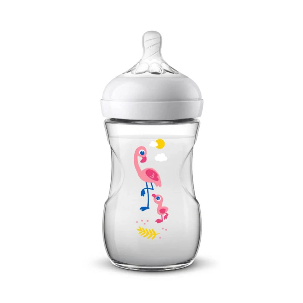 AVENT Biberon Naturel Flaming 260ml Plastic +1m Scf070/21 - Saldi Straordinari – Offerte Speciali Disponibili Adesso