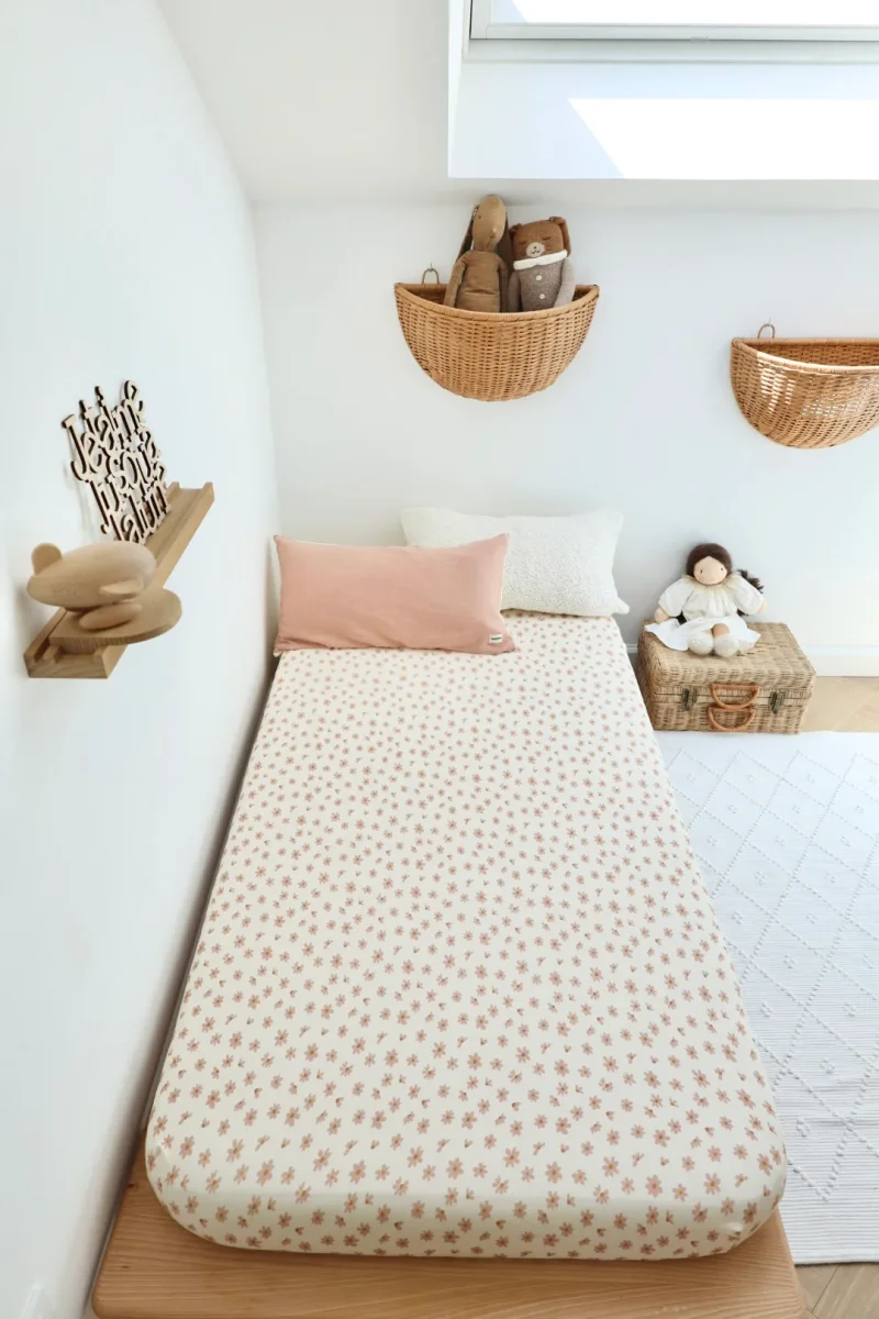 Drap Housse Blossom - Boutique Maman & Adare Bébé – Produits Essentiels au Quotidien
