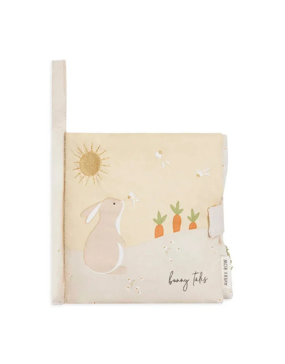 Livre éveil tissus histoires lapins Bunny Tales Avery Row Boutique Maman Bébé Produits Essentiels Quotidien