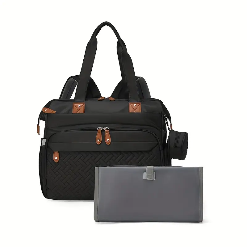 Ensemble sac à langer 2 pièces avec matelas à langer intégré – pratique et élégant - Éclairage de qualité avec frais de port offerts - {'count': 1, 'name': 'BabbleRoo'}
