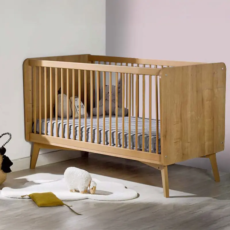Lit bébé barreaux transformable petit lit VINTAGE cm Boutique Bébé Ligne Soins Jouets Articles Maison