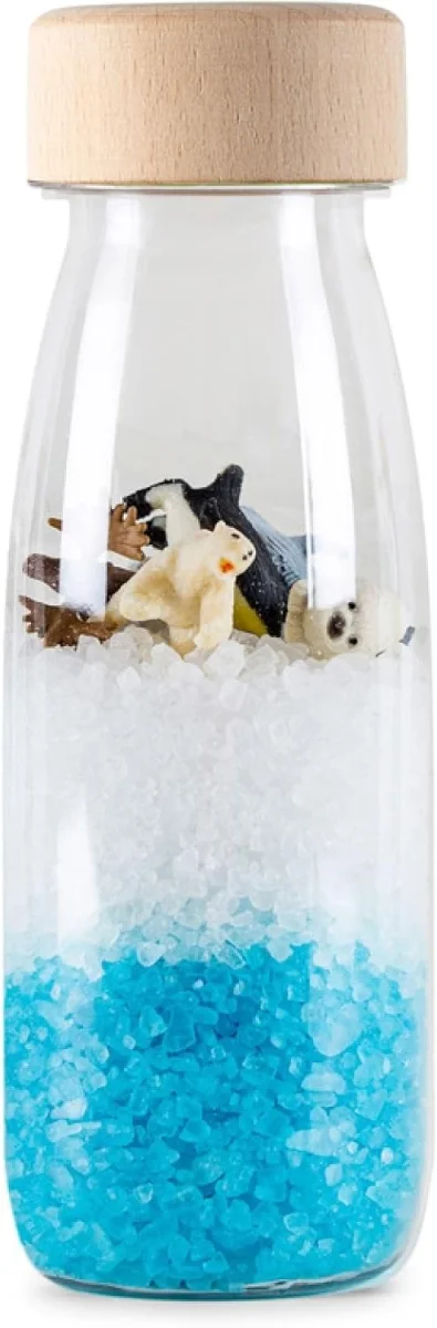 Bouteille sensorielle arctique pour bébé et enfant - Vins Rouges Harmonieux pour Chaque Occasion - champagne bouteille bébé enfant vin occasion