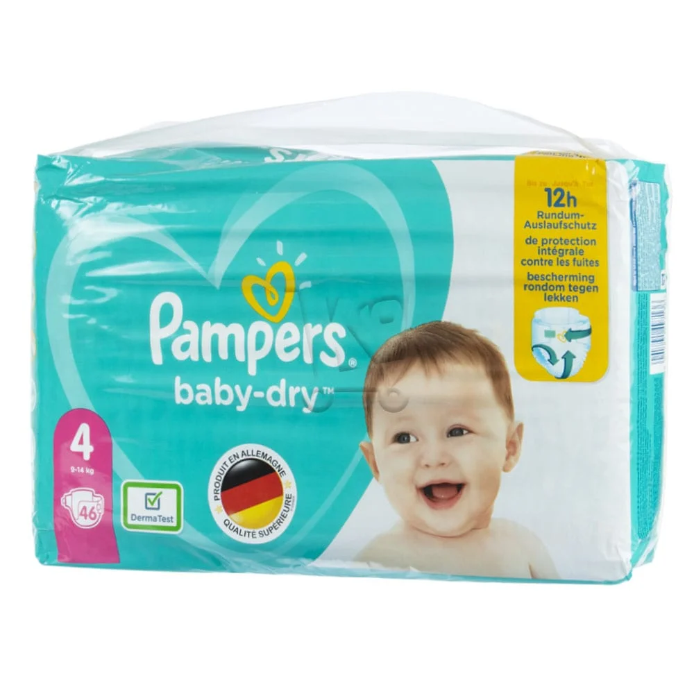 Pampers Couches Bébé Taille 4 (46 Pièces) - Vins Rouges Harmonieux pour Chaque Occasion - Pampers harmonie