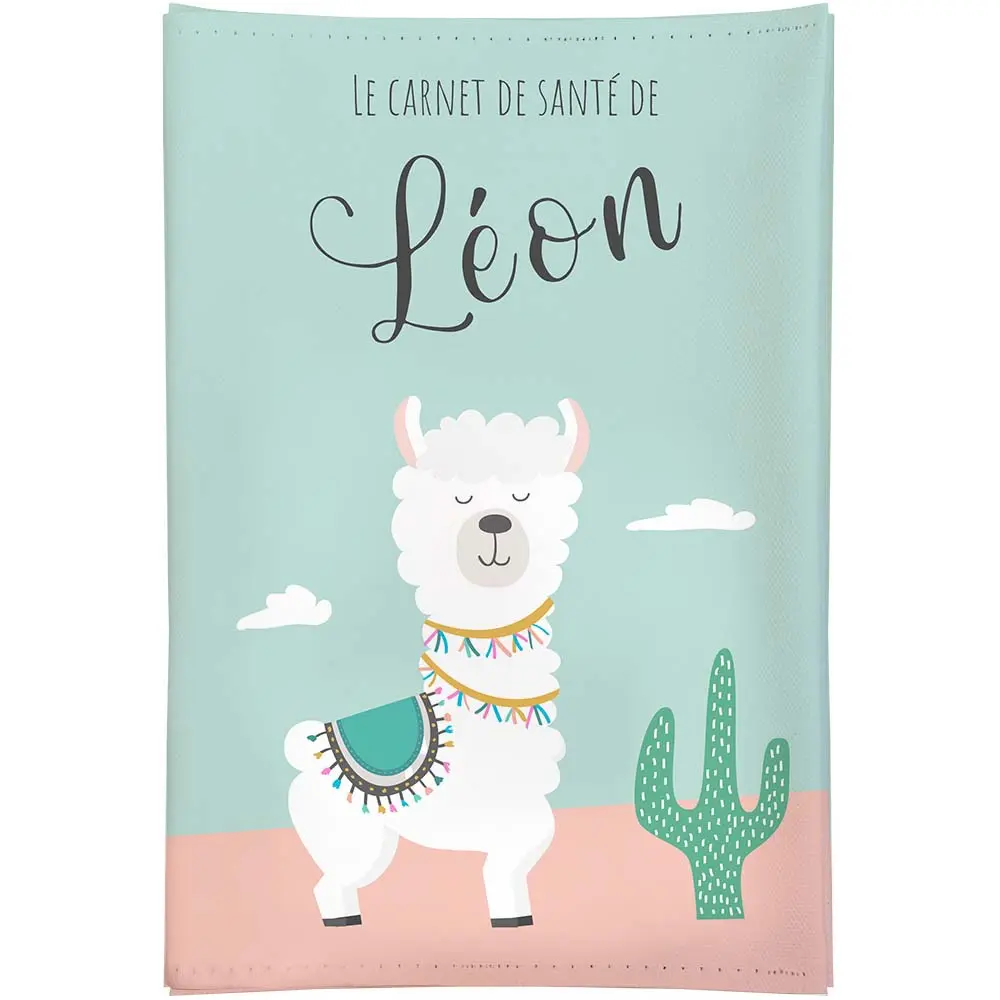 Protège carnet santé Pays lamas Boutique Bébé Ligne Soins Jouets Articles Maison