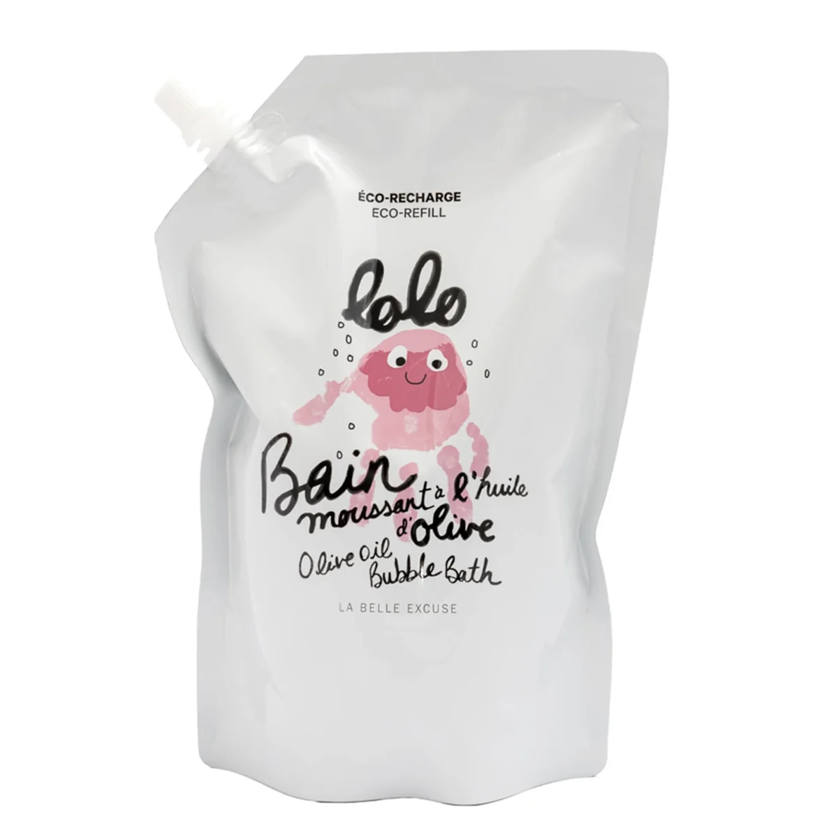 Lolo - Recharge pour Bain Moussant - 1L||Lolo - Bubble Bath Eco-Refill - 1L - Boutique Bébé en Ligne : Soins, Jouets et Articles Maison Lolo et Moi