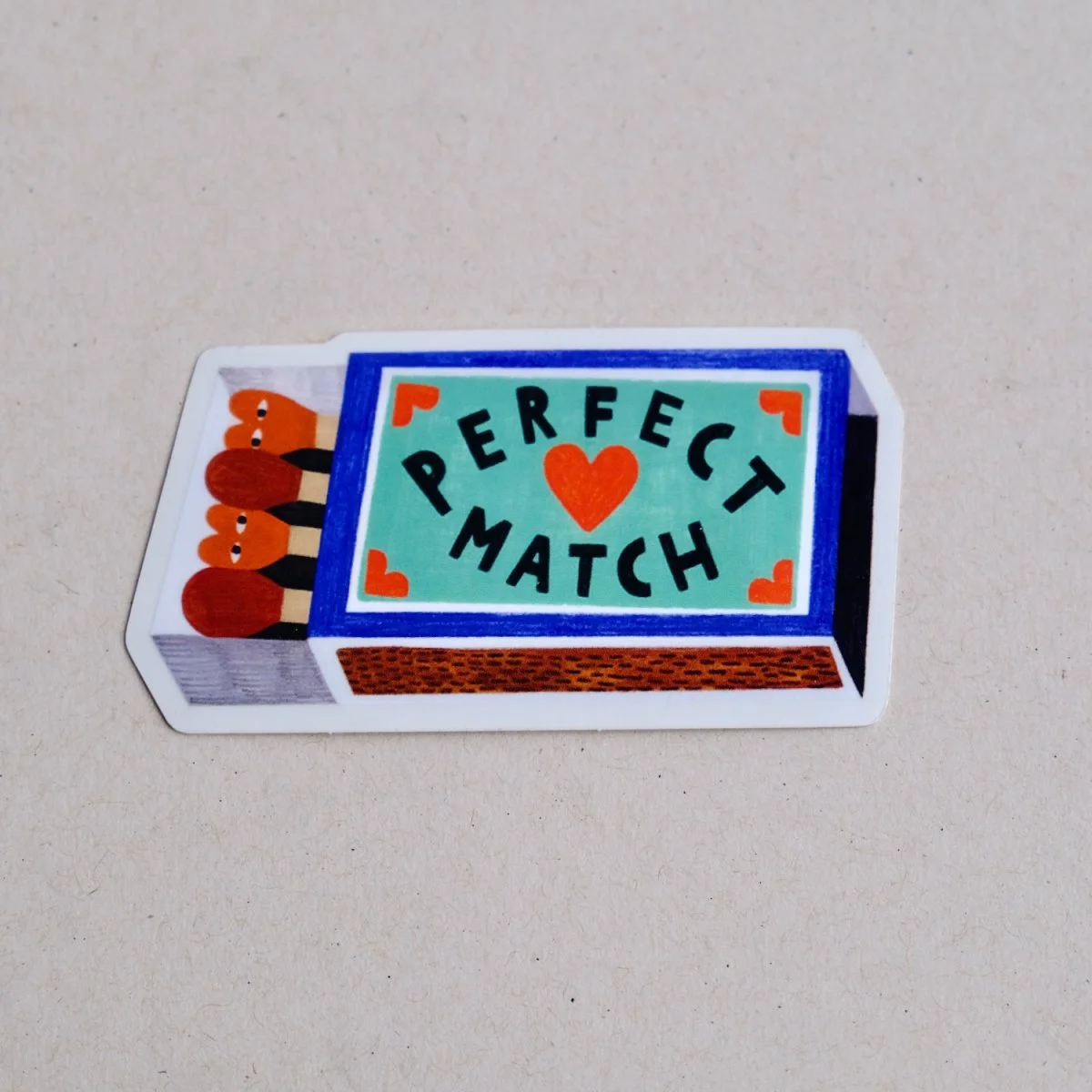 Sticker Love Match - Organisation lien de la maison avec des solutions de rangement