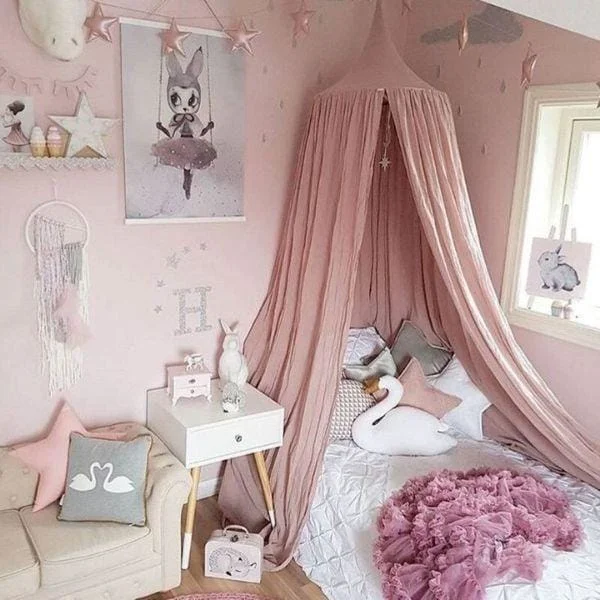 Ciel de Bonbon lit rose-mauve - Boutique Maman & Bébé – Produits Essentiels au Quotidien