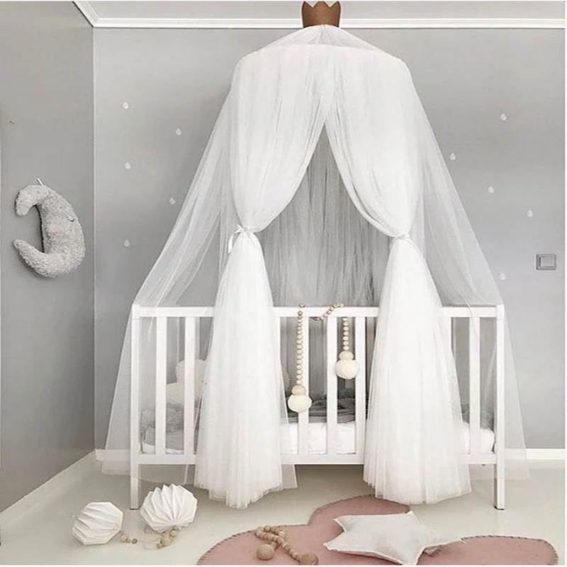 Moustiquaire Lit Bebe - avec Couronne - Boutique Maman & Bébé – Produits Essentiels au Quotidien - moustiquaire portable moustiquaire amp bébé produit