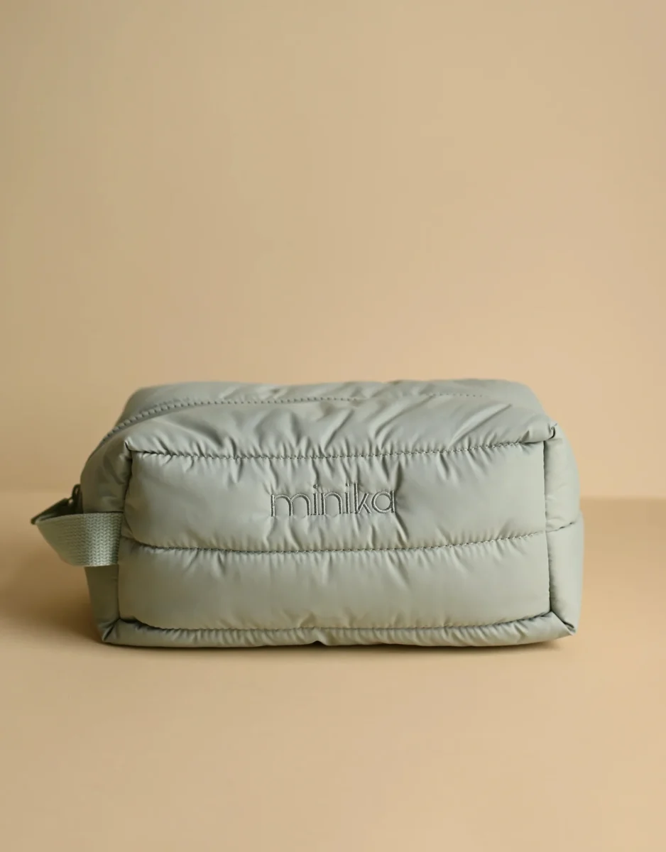 Pochette de rangement - Sauge - Minika - Boutique Maman & Bébé – Produits Essentiels au Quotidien - {'count': 1, 'name': 'Cream'}