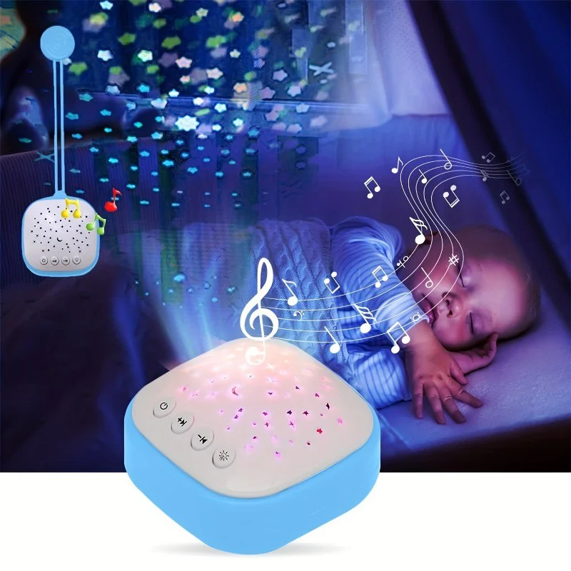 Machine à bruit blanc 2-en-1 | Projecteur d'étoiles Stellanuit - Boutique Maman & Bébé – Produits Essentiels au Quotidien - Projecteur led