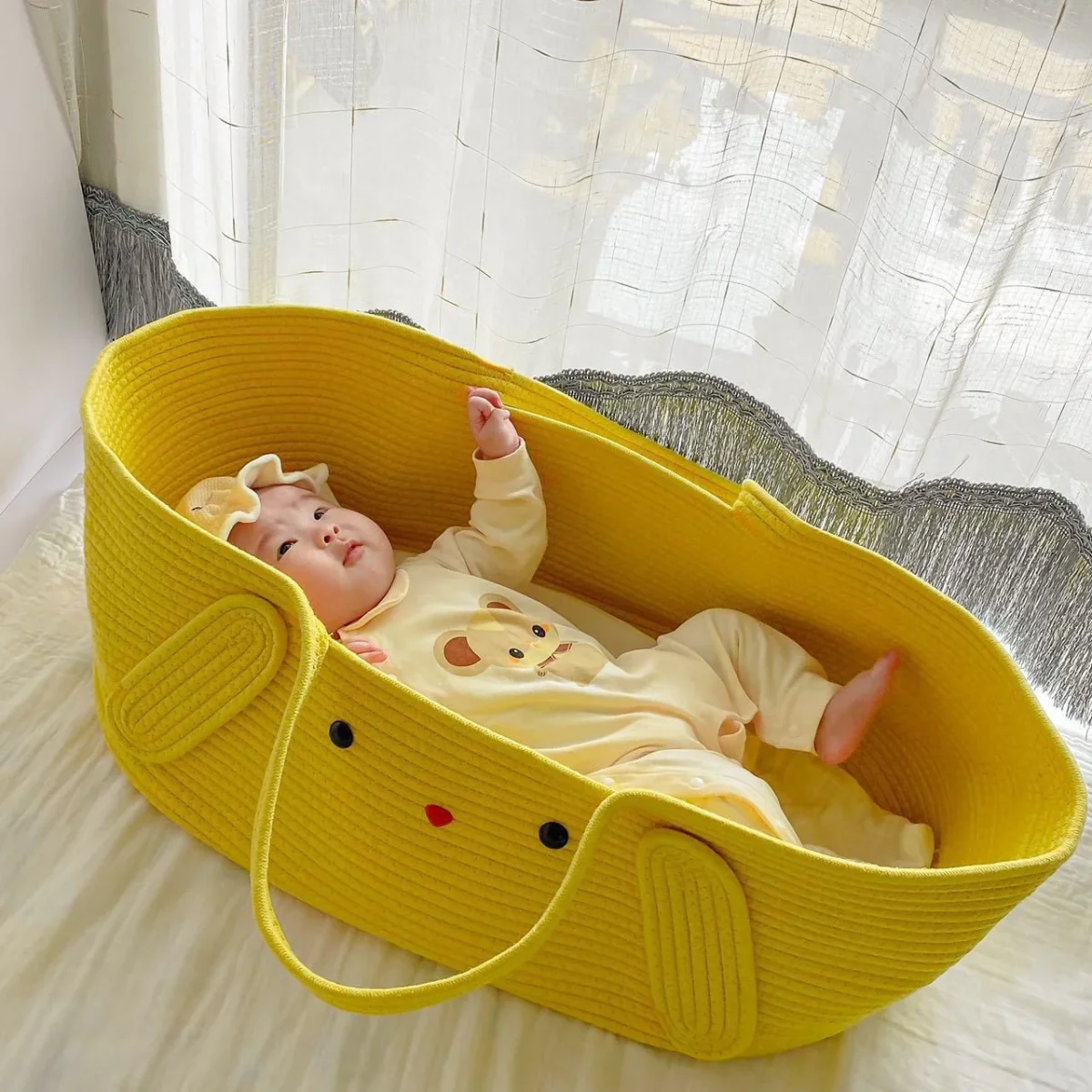 Couffin Bebe Poussin Boutique Maman Bébé Produits Essentiels Quotidien