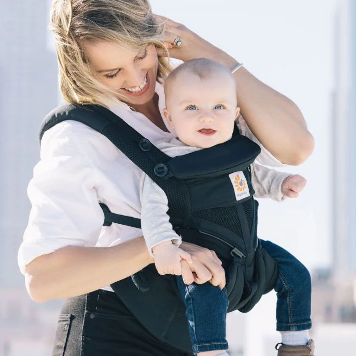PORTE BEBE | FlexiBaby™ - Noir - Boutique Webshop Maman & Bébé – Produits Essentiels au Quotidien