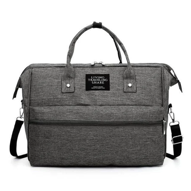 Sac de Voyage Bébé Living Traveling Share à Bandoulière Gris - Univers maison et accessoires utiles pour une vie simplifiée Feeling Vibes Crossbody - Sac à bandoulière Gris Femme | Roxy