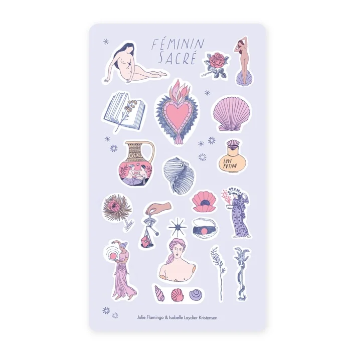 Stickers Féminin Sacré Organisation maison solutions rangement
