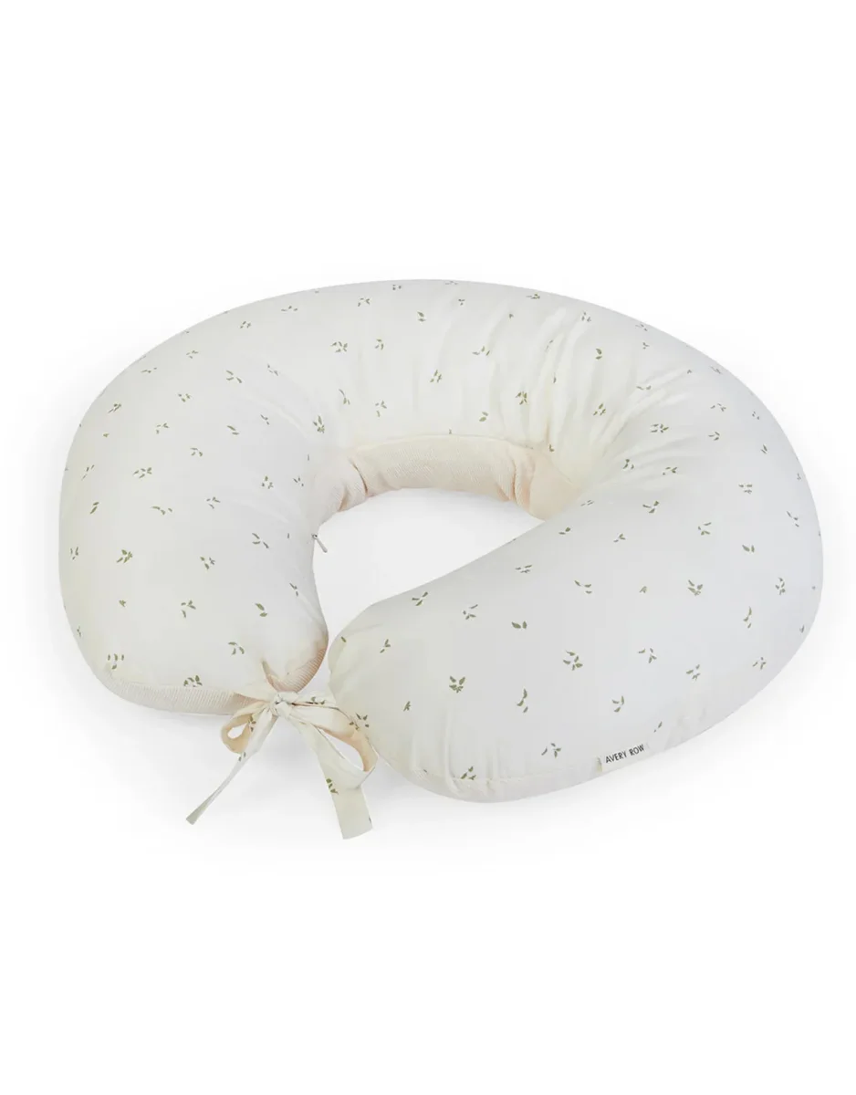 Coussin d'Allaitement - Orties - Avery Row - Boutique Maman & Bébé – Produits Essentiels au Quotidien Box Allaitement | Dorlotine | box grossesse et bébé