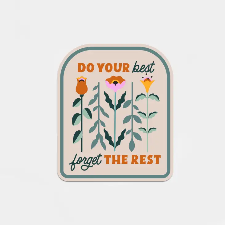 Sticker Do Your Best - Organisation de la maison avec des solutions de rangement 3 étapes pour garder sa maison organisée sur le long terme - LOrganisée