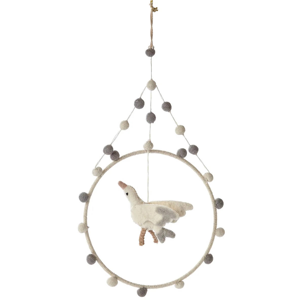 Pehr - Mobile Mini Hoop- Stork Surprise||Pehr - Mobile Mini Hoop - Stork Surprise - Boutique Bébé en Ligne : Soins, Jouets et Articles Maison - {'count': 1, 'name': 'Nomade'}