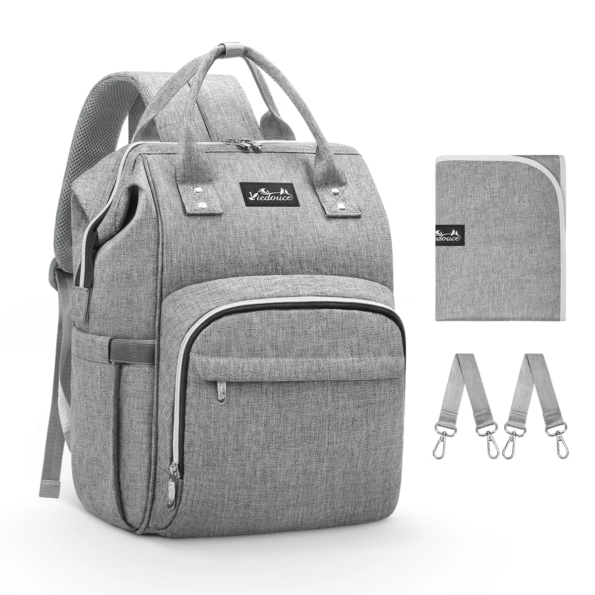 Sacs à Dos à Langer Pour Bébé Sac de Voyage - Gris - Boutique Bébé en Ligne : Soins, Jouets et Articles Maison - sac scolaire sac dos ligne soin jouet article