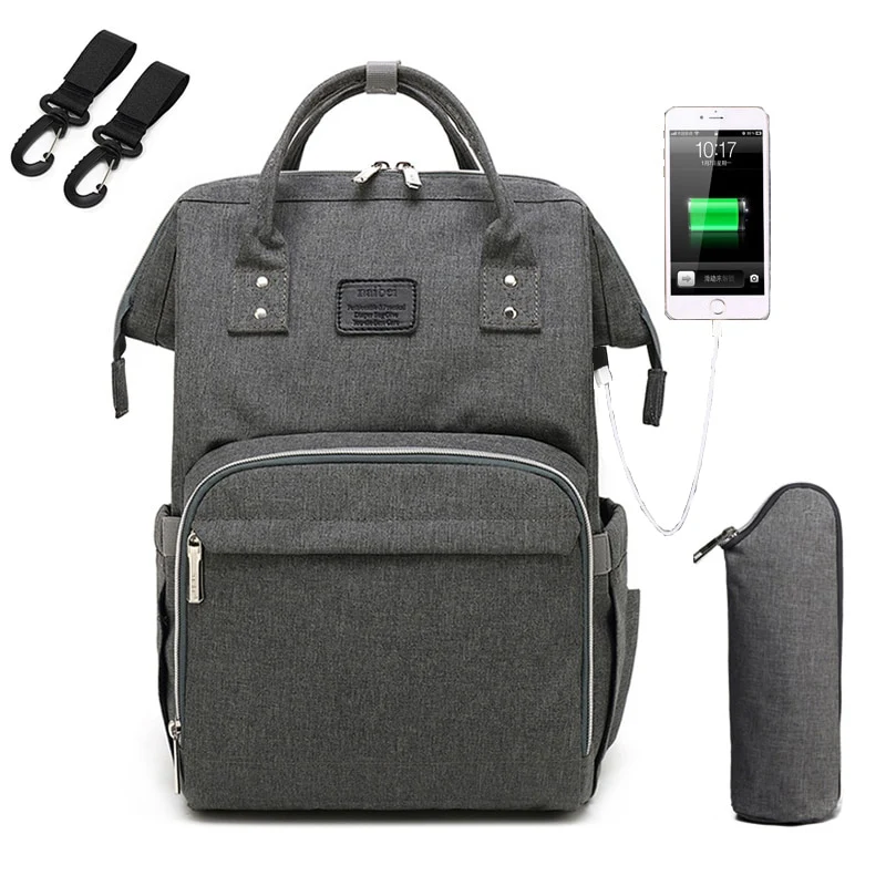 Sac dos rechange allaitement gris Outdoor Sports Shop Plans Randonnée amp Trekking