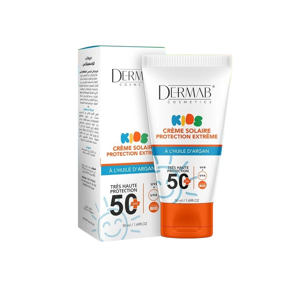 Dermab Kids Crème Solaire SFP50+ Pour Enfant 50 ml - Vins Rouges Harmonieux pour Chaque Occasion - {'count': 3, 'name': 'Crèmes'}