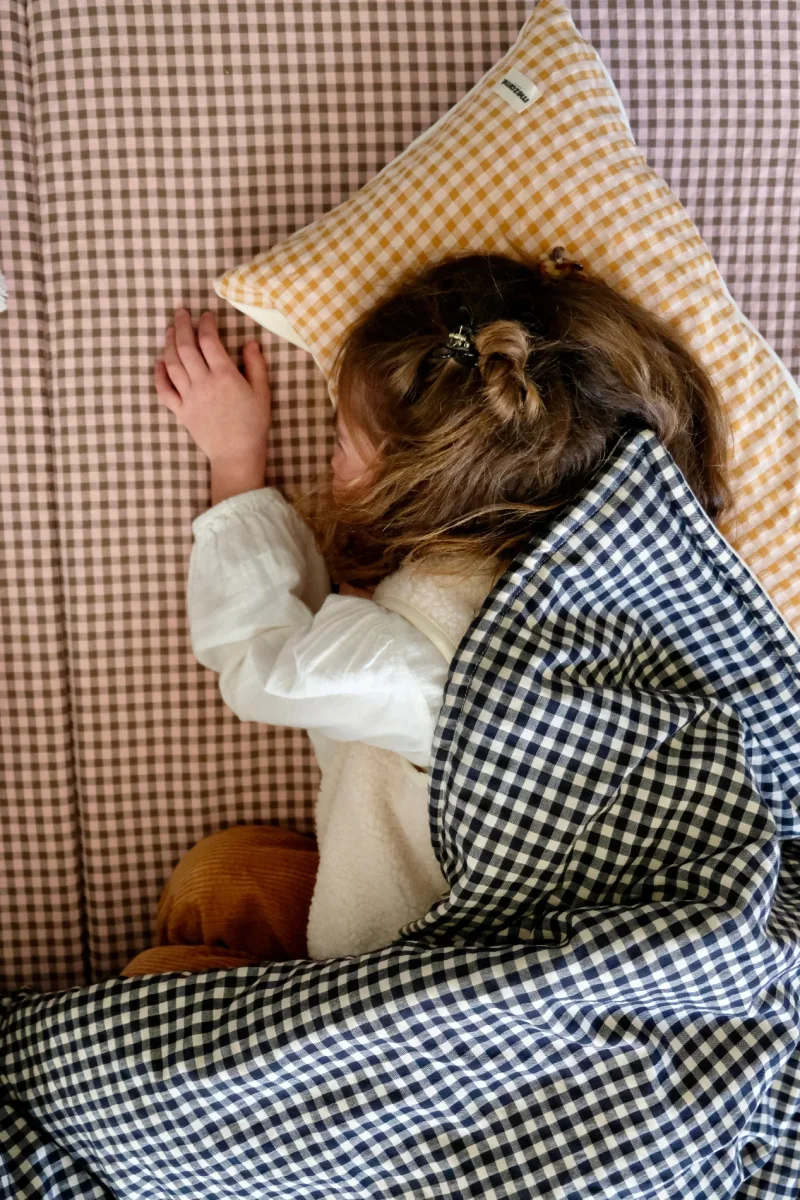 Douillette Vichy Réglisse - Boutique Maman & Bébé – Produits Essentiels au Quotidien Douillette naissance cache-cœur étoiles - Candide