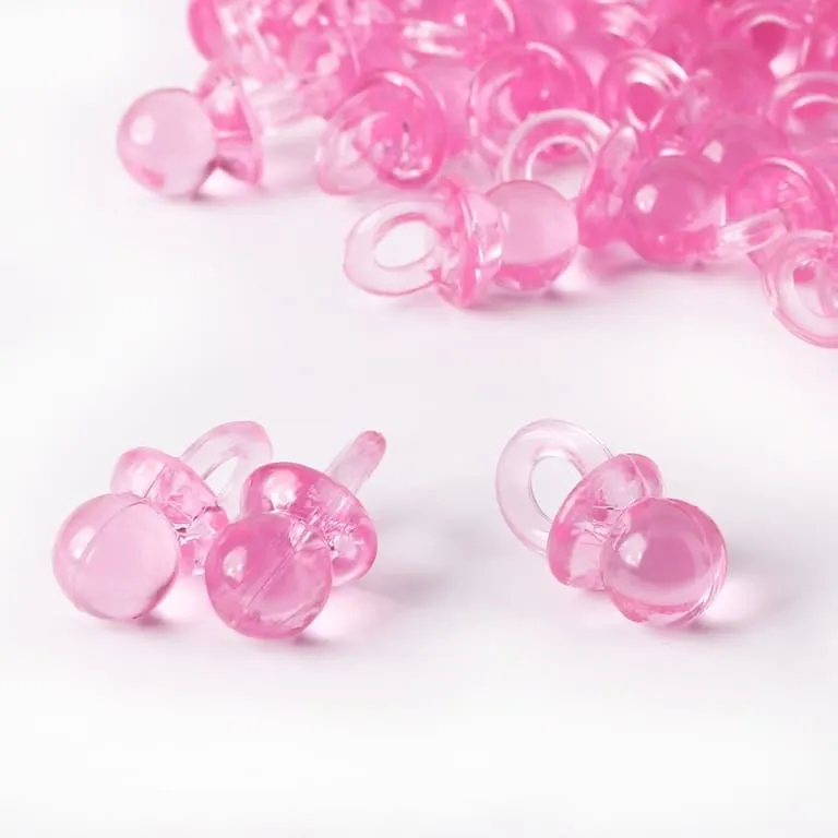 Tétine Rose – pendentif en plexi – Lot de 10 - ​Boulangerie-Pâtisserie | Pain au Levain & Viennoiseries​ - {'count': 1, 'name': 'Garnung'}