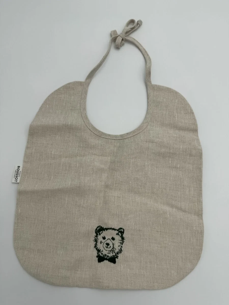 Grand bavoir lin gris – Maison Roussot - Saldi Straordinari Tiny – Offerte Speciali Disponibili Adesso