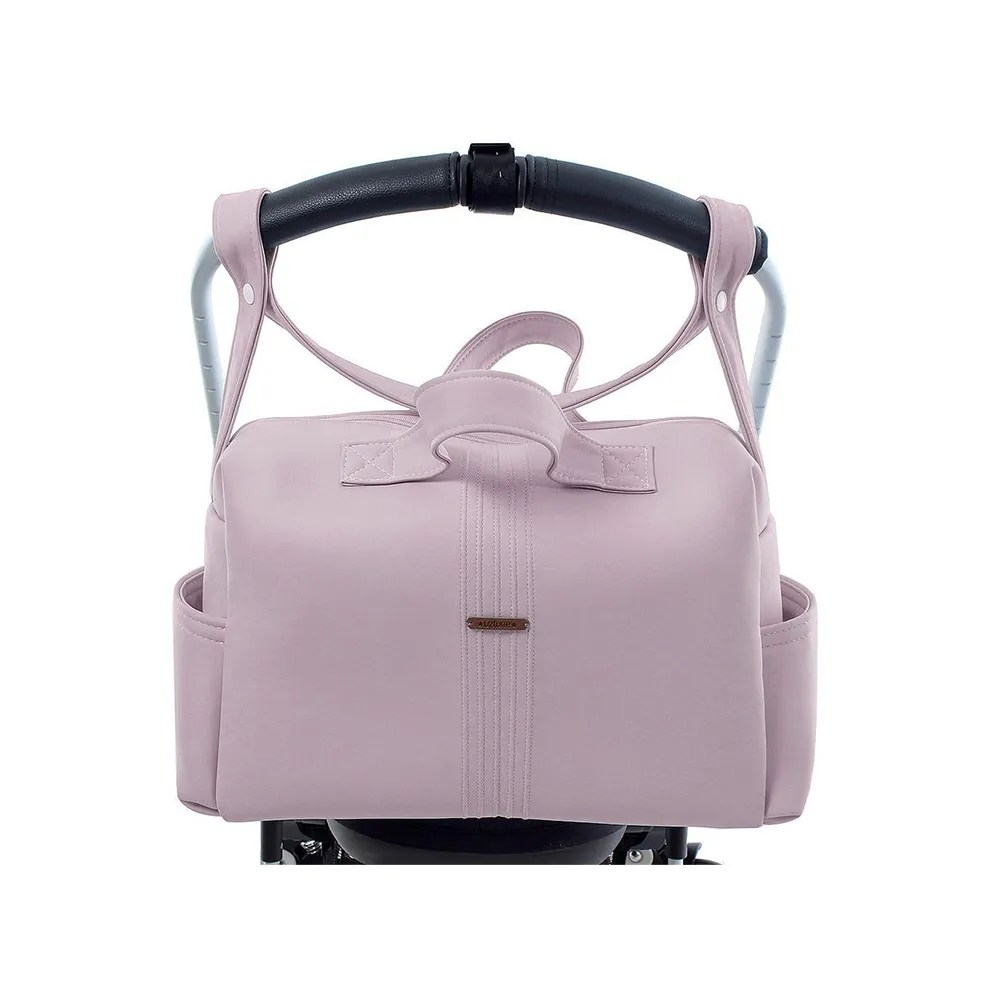 Uzturre sac de poussette pol rose - Édition Limitée – L’Art de la Table Française en Promotion ! Sac organiseur de poussette chewy l'éléphant gris - Sassi