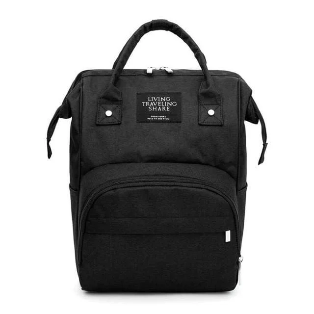 Sac Voyage Bébé Living Share Noir Univers maison accessoires utiles vie