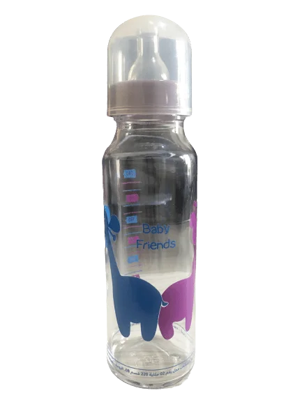 Baby Friends Biberon En Verre 240 ml – Tétine Silicone - Vins Rouges Harmonieux pour Chaque Occasion - cylindre gradué verre millilitre tétine vin occasion