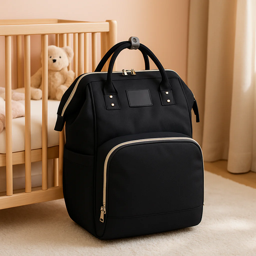 Sac noir minuit nomade Boutique Bébé Ligne Soins Jouets Articles Maison