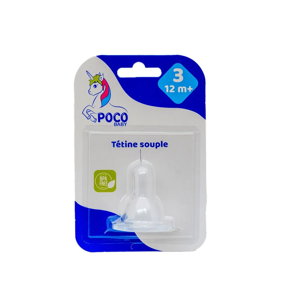 POCO BABY TETINE SOUPLE 3EME AGE - Saldi Straordinari – Offerte Speciali Disponibili Adesso Poco Embout Nasal en Silicone 4m+ - Biofun